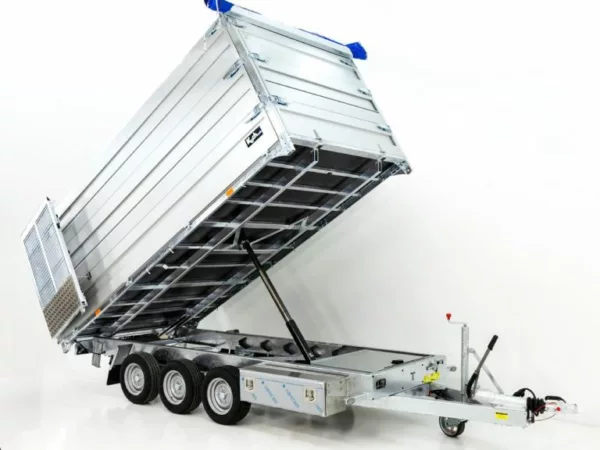 Twintrailer Multi-Heckkipper TR35-40 3,5t|192x402x140cm|FP|TridaX – Bild 4