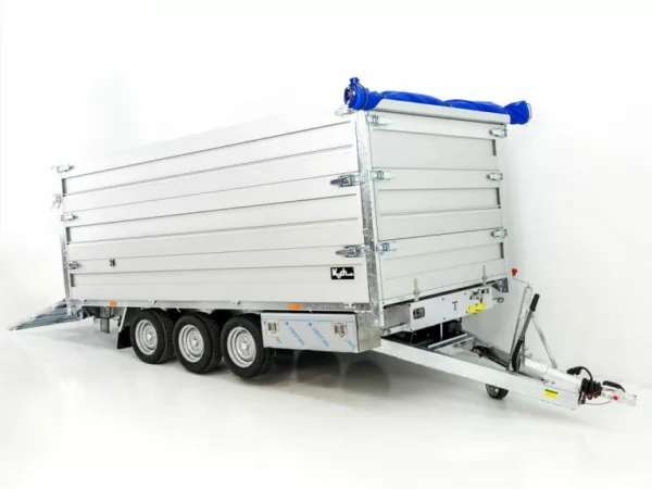 Twintrailer Multi-Heckkipper TR35-40 3,5t|192x402x140cm|FP|TridaX – Bild 3