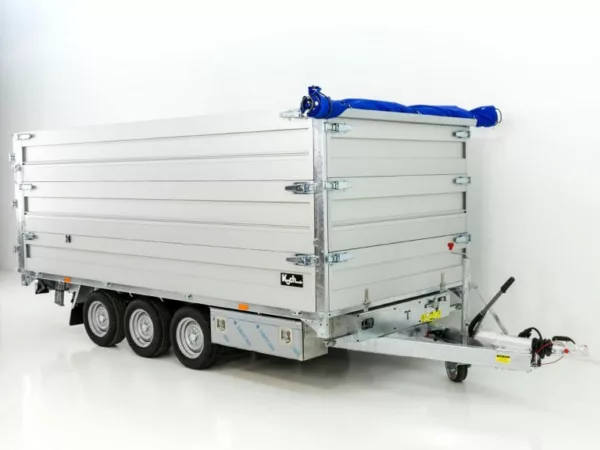 Twintrailer Multi-Heckkipper TR35-40 3,5t|192x402x140cm|FP|TridaX – Bild 2