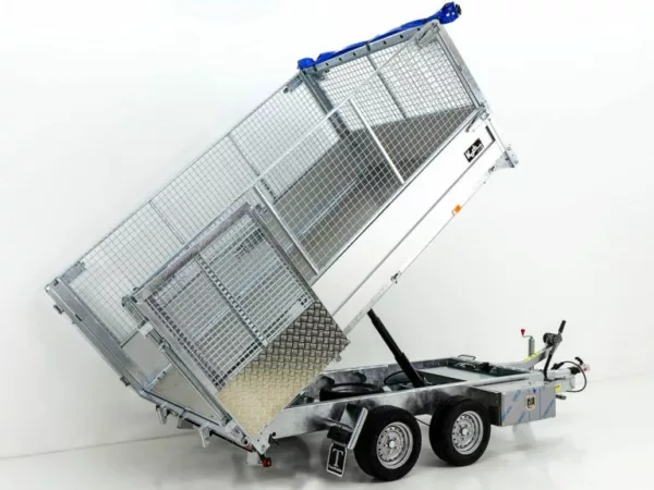 Twintrailer Multi-Heckkipper TT30-30 3,0t|120cm|Tandem|Netz – Bild 2