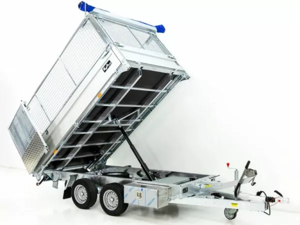 Twintrailer Multi-Heckkipper TT30-30 3,0t|120cm|Tandem|Netz – Bild 3
