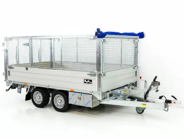 Twintrailer Multi-Heckkipper TT30-30 3,0t|120cm|Tandem|Netz – Bild 5
