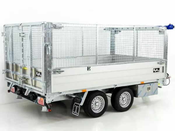 Twintrailer Multi-Heckkipper TT30-30 3,0t|120cm|Tandem|Netz – Bild 6