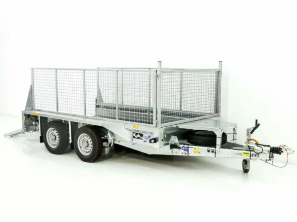 Ifor Williams Baumaschinenanhänger GX105 2,7t|Auffahrrampe| Gitter – Bild 4
