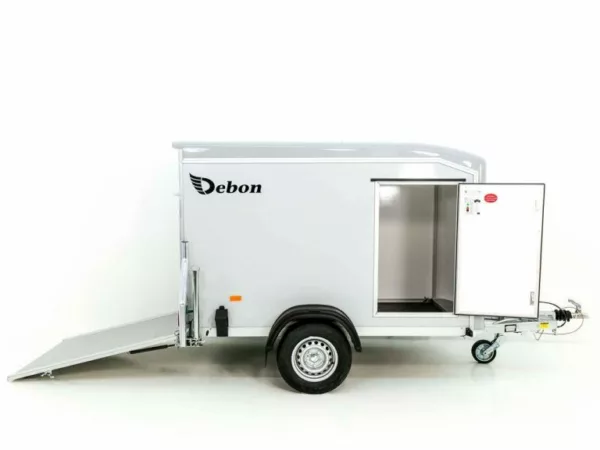Debon Kofferanhänger DK R255 125x255cm H:156cm|grau  4 Stück weiß – Bild 7