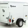 Debon Kofferanhänger DK R255 125x255cm H:156cm|grau  4 Stück weiß – Bild 5