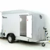 Debon Kofferanhänger C300 148x295cm H:190cm 1,3t| Polybug|Tür|grau – Bild 2