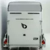 Debon Kofferanhänger C300 148x295cm H:190cm 1,3t| Polybug|Tür|grau – Bild 5