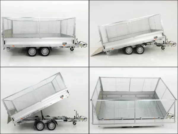 Vezeko Multidreiseitenkipper VMDK35.4|210x400cm 3,5t|Ladefläche kippbar|Gitter – Bild 9