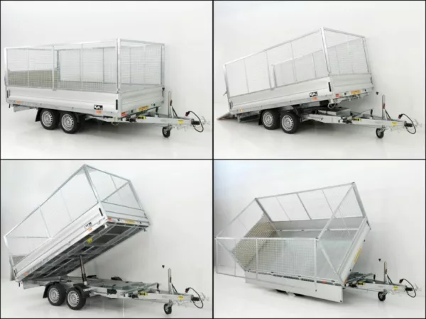 Vezeko Multidreiseitenkipper VMDK35.4|210x400cm 3,5t|Ladefläche kippbar|Gitter – Bild 7