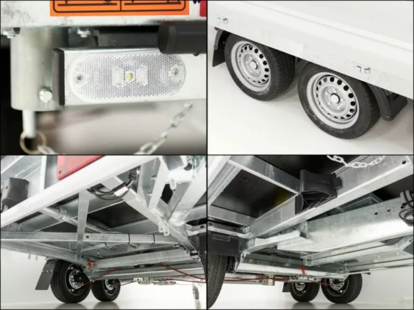Vezeko Multidreiseitenkipper VMDK35.4|210x400cm 3,5t|Ladefläche kippbar|Gitter – Bild 17