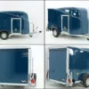 Debon Kofferanhänger DK Vollpoly  H:160cm|neues Modell|blau – Bild 3
