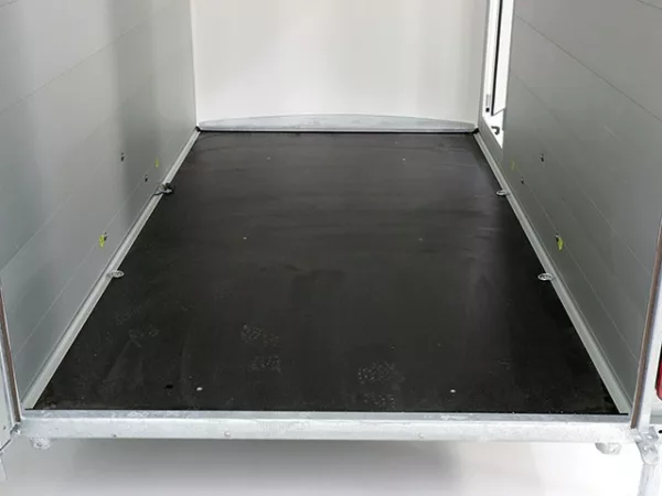 Debon Kofferanhänger Cargo  H:190cm 1,3t|Alu, Polybug|Tür|blau – Bild 10