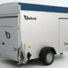 Debon Kofferanhänger Cargo  H:190cm 1,3t|Alu, Polybug|Tür|blau – Bild 6