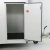 Debon Kofferanhänger Cargo  H:190cm 1,3t|Alu, Polybug|Tür|blau – Bild 4