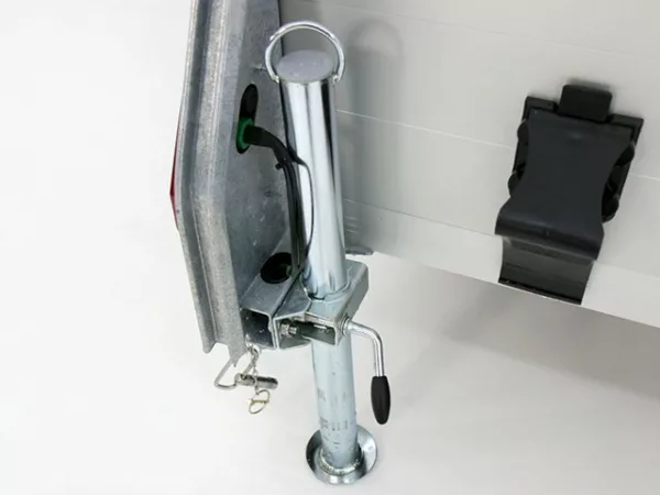Debon Kofferanhänger Cargo  H:190cm 1,3t|Alu, Polybug|Tür|blau – Bild 14