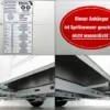 Debon Kofferanhänger Cargo  H:190cm 1,3t|Alu, Polybug|Tür|blau – Bild 16