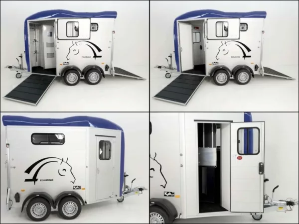 Cheval Liberte Pferdeanhänger Touring Country| blau – Bild 12