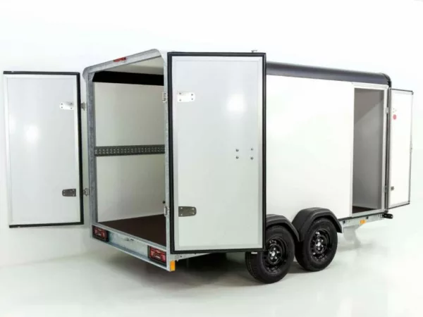 Henra Kofferanhänger Boxvan black 183x365cm H:190 2,7t|Türe – Bild 4