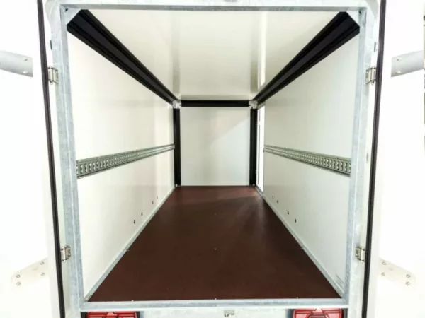 Henra Kofferanhänger Boxvan black 183x365cm H:190 2,7t|Türe – Bild 5
