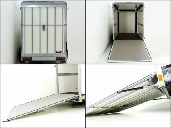 Henra Kofferanhänger 183x365cm H:220 3,5t|Rampe| Türe – Bild 7