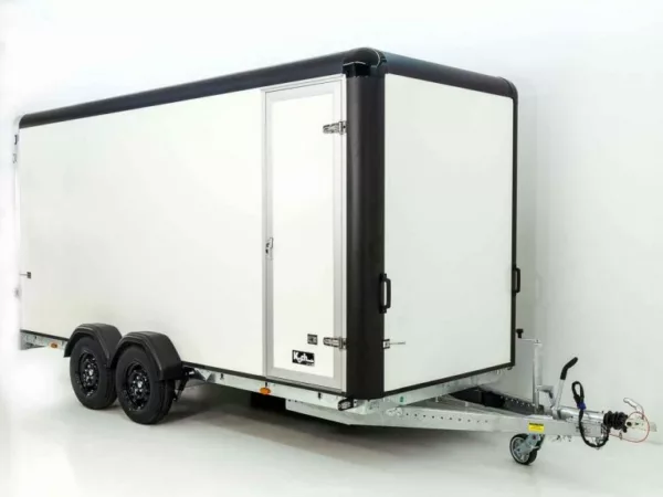 Henra Kofferanhänger Boxvan black 183x365cm H:220 2,7t|Türe – Bild 3