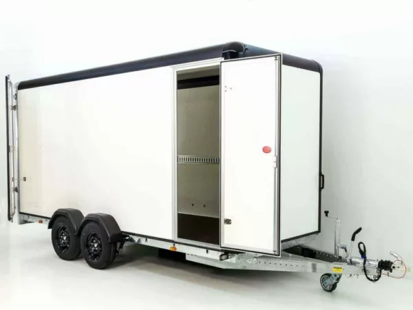 Henra Kofferanhänger Boxvan black 183x365cm H:220 2,7t|Türe – Bild 4