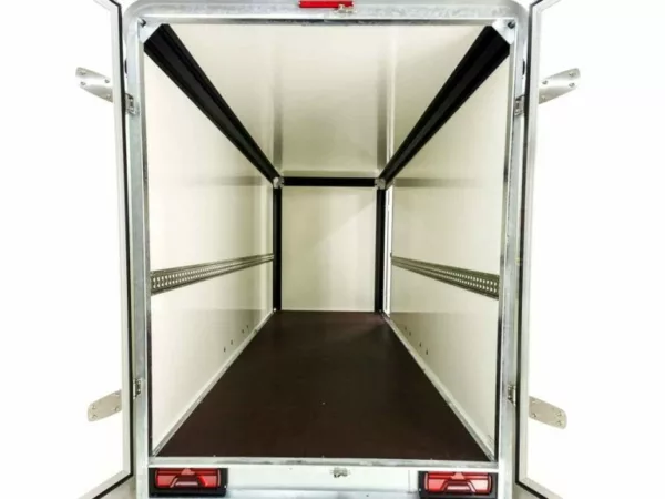 Henra Kofferanhänger Boxvan black 183x365cm H:220 2,7t|Türe – Bild 5