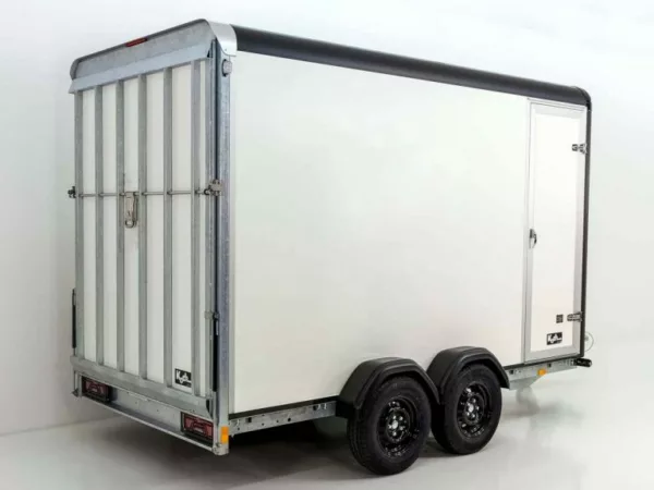 Henra Kofferanhänger Boxvan black  H:190 2,7t|Rampe Türe – Bild 6