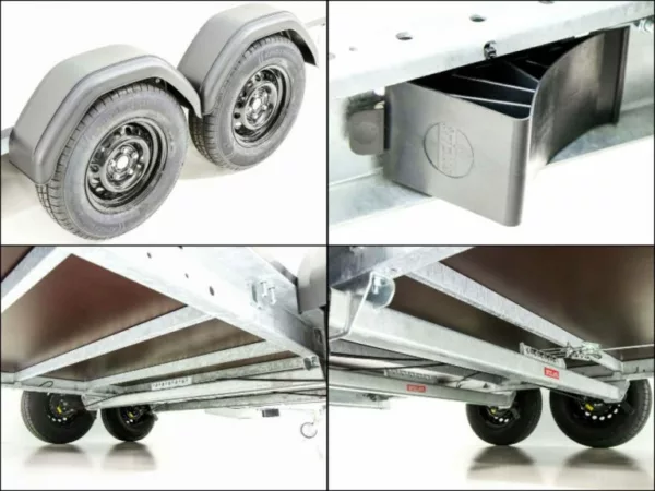 Henra Kofferanhänger Boxvan black 183x465cm H:220 2,7t|Türe – Bild 13