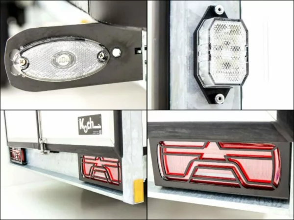 Henra Kofferanhänger Boxvan black 183x465cm H:220 2,7t|Türe – Bild 12
