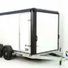Henra Kofferanhänger Boxvan black  H:220cm 2,7t|Rampe Türe – Bild 2