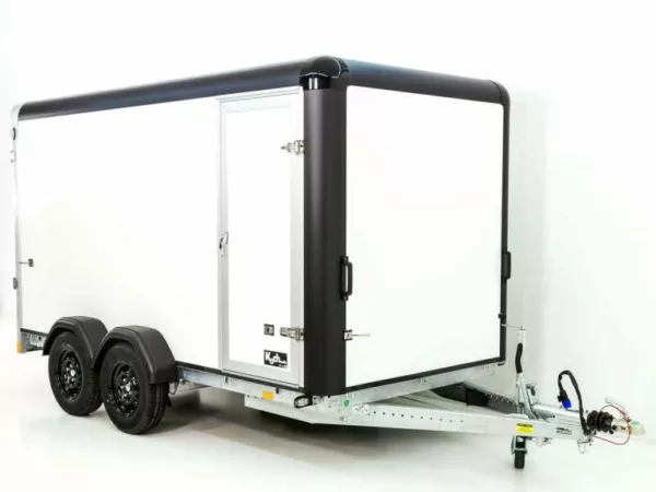 Henra Kofferanhänger Boxvan black  H:220cm 2,7t|Rampe Türe – Bild 2