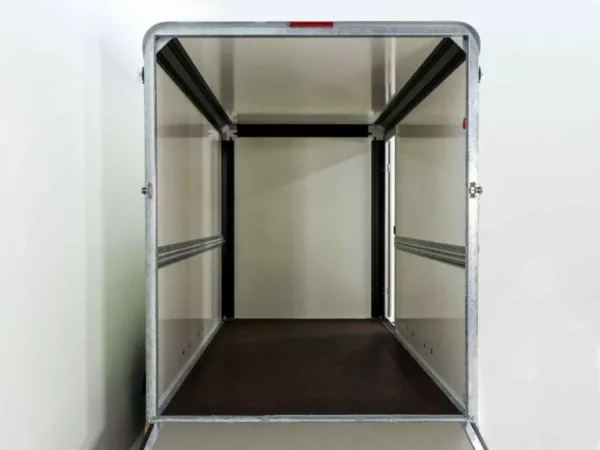 Henra Kofferanhänger Boxvan black  H:220cm 2,7t|Rampe Türe – Bild 7