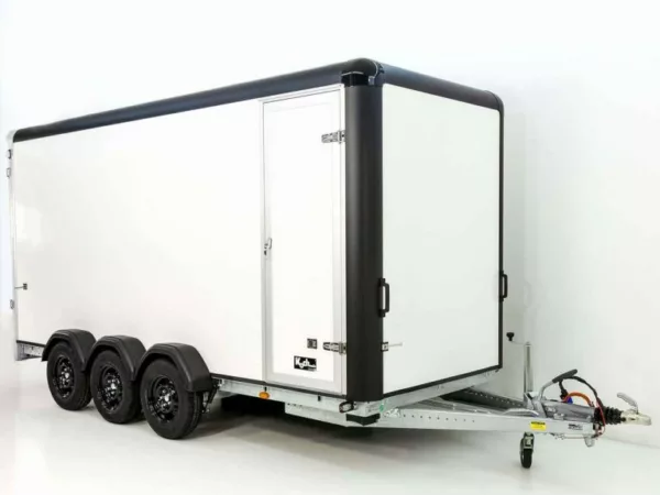 Henra Kofferanhänger Boxvan black H:220 3,5t |Tridem|Türe – Bild 2