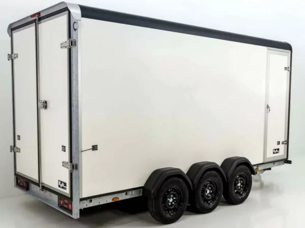 Henra Kofferanhänger Boxvan black H:220 3,5t |Tridem|Türe – Bild 3