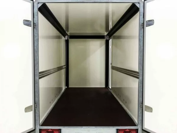 Henra Kofferanhänger Boxvan black H:220 3,5t |Tridem|Türe – Bild 5
