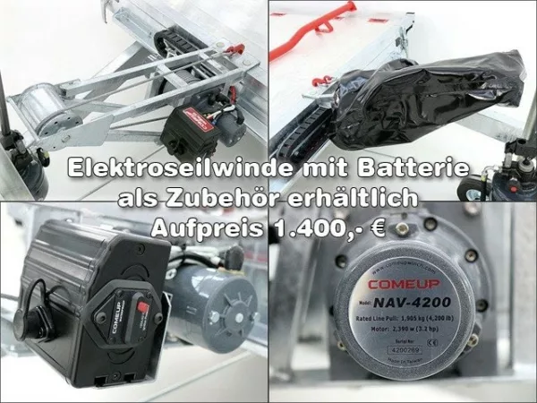 Vezeko Autotrailer Race Master Maxi Profi 209x502cm 3,0t|e-Winde – Bild 12