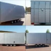 Vezeko Autotrailer Cargo Race Master  H210cm 3,5t|E-Winde|silber – Bild 6