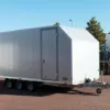 Vezeko Autotrailer Cargo Race Master  H210cm 3,5t|E-Winde|silber – Bild 3
