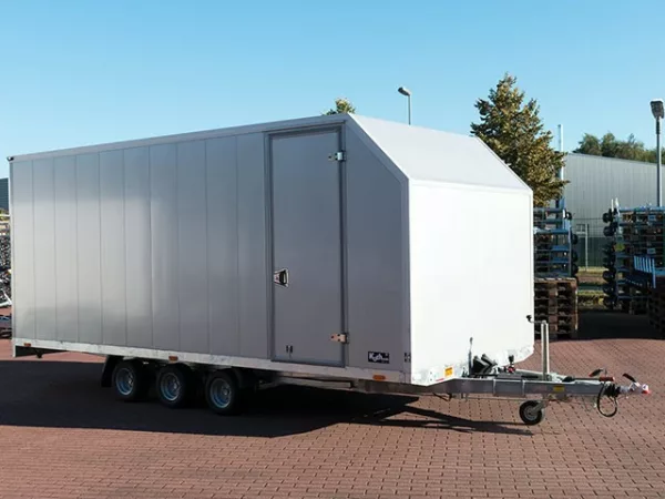 Vezeko Autotrailer Cargo Race Master  H210cm 3,5t|E-Winde|silber – Bild 3