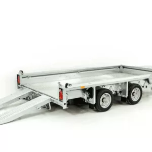 Ifor Williams Baumaschinenanhänger GX126 3,5t|Skids|Alu