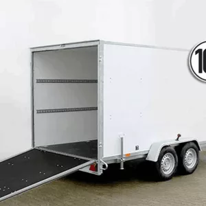 Kofferanhänger BK Höhe:190cm 2,7t|100km/h|Rampe