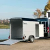 Debon Kofferanhänger Cargo  H:190cm 1,3t|Alu|Polybug|Tür|schwarz