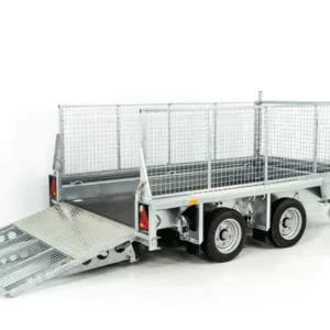 Ifor Williams Baumaschinenanhänger GX105 HD 3,5t|Auffahrrampe|Gitter