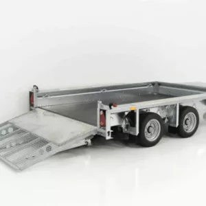 Ifor Williams Baumaschinenanhänger GX105 HD 3,5t|Auffahrrampe