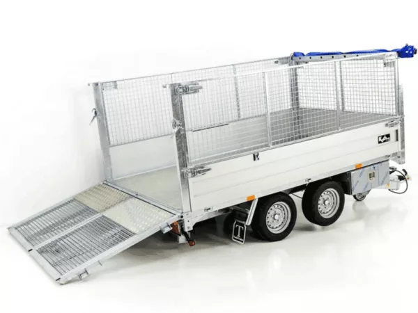Twintrailer Multi-Heckkipper TT30-30 3,0t|120cm|Tandem|Netz