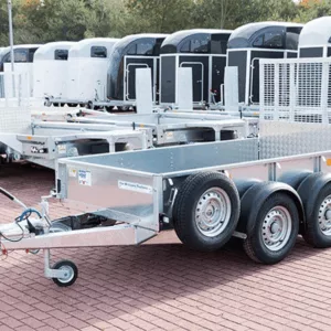 Ifor Williams Baumaschinenanhänger GD 85 158×250 2,7t|Rampe