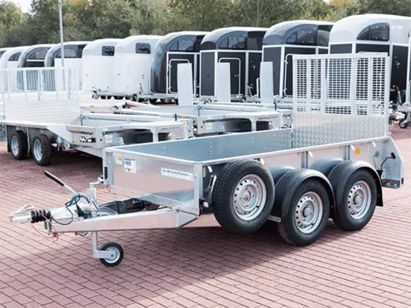 Ifor Williams Baumaschinenanhänger GD 85 158×250 2,7t|Rampe