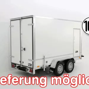 Kofferanhänger BK 146x304cm Höhe:180cm 2,0t|Seitentür